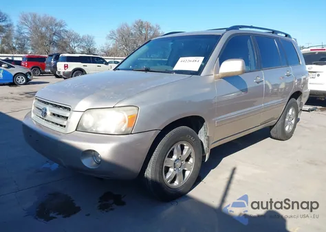 2007 Toyota Highlander V6 z USA, uszkodzony, nr VIN JTEGP21A170142733